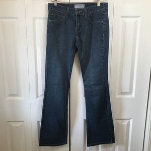 Levi's Low Rise Bootcut Stretch Dark Wash sz 5 L